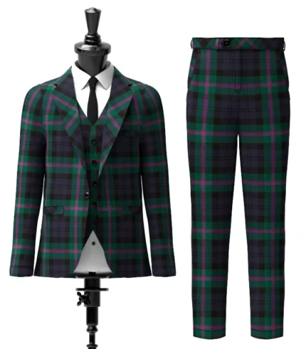 Baird Tartan Suit Front