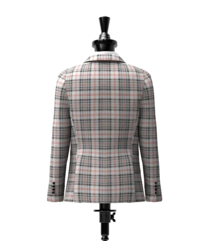 Balmoral Tartan Jacket Back