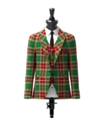 Baxter Tartan Jacket Front