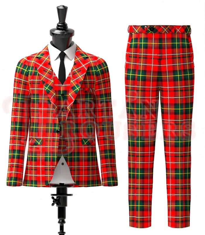 Boyd Tartan Suit Front Boyd Tartan Suit Front