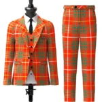 Bruce Tartan Suit Front
