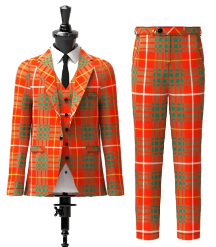Bruce Tartan Suit Front