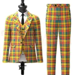 Buchanan Ancient Tartan Suit Front