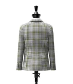 Burns Tartan Jacket Back