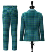 Campbell Tartan Suit Back