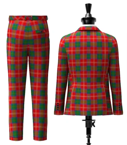 Chisholm Tartan Suit Back