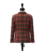 Christie Tartan Jacket Back