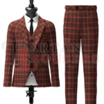 Christie Tartan Suit Front