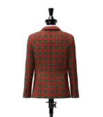 Christmas Tartan Jacket Back