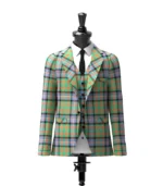 Cochrane Tartan Jacket Front