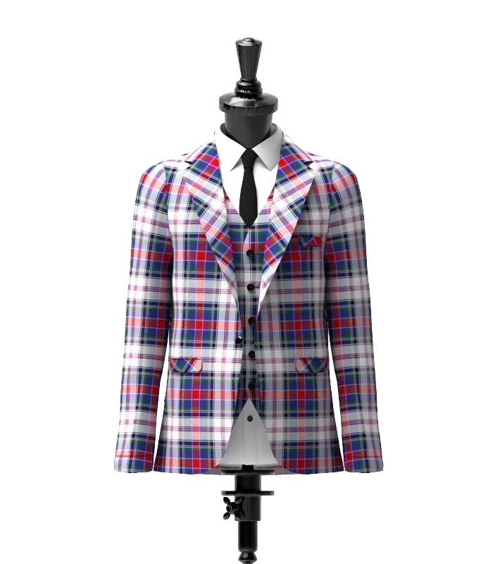 Cooper Tartan Jacket Front Cooper Tartan Jacket Front