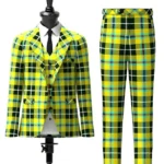 Cornish Tartan Suit Front