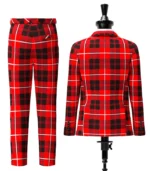 Cunningham Tartan Suit Back