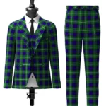 Custom Made Alexander Tartan Suit Front