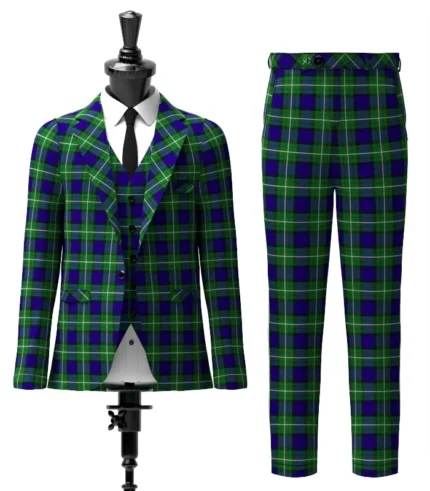 Custom Made Alexander Tartan Suit Front