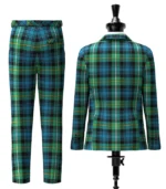 Custom Made Campbell of Argyll Tartan Suit Back