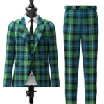 Custom Made Campbell of Argyll Tartan Suit Front