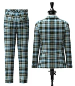 Custom Made Clarke Ancient Tartan Suit Back