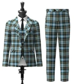 Custom Made Clarke Ancient Tartan Suit Front