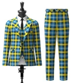 Custom Made Doddie Weir Tartan Suit Front