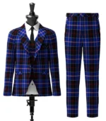 Custom Made Dunlop Tartan Suit Front