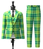 Custom Made Galloway Hunting Tartan Suit Front