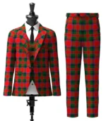 Custom Made Macduff Tartan Suit Front