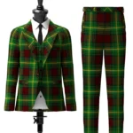 Custom Made Martin Tartan Suit Front