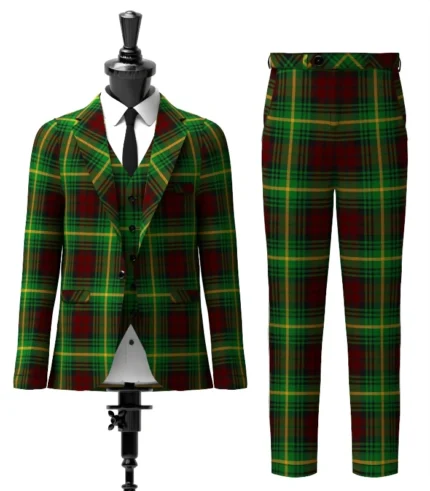 Custom Made Martin Tartan Suit Front