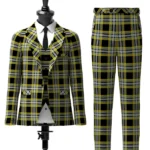 Custom Made McIntyre Collegium Tartan Suit Front