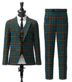 Custom Made Mcconnell Tartan Suit Front
