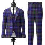 Custom Made Spirit of Bannockburn Tartan Suit Front