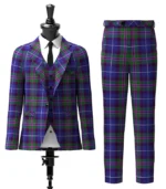 Custom Made Spirit of Bannockburn Tartan Suit Front