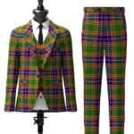 Custom Made Stevenson Tartan Suit Front