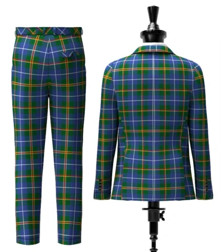 Custom Made Turnbull Hunting Tartan Suit Back