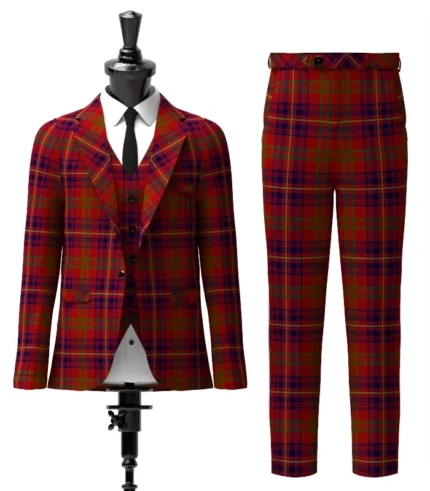 Custom Made Walker Evening Tartan Suit Front