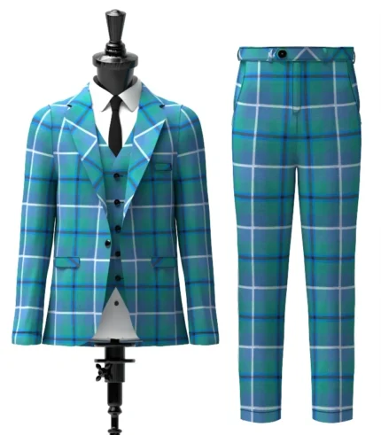 Douglas Tartan Suit Front