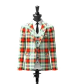 Dundee Tartan Jacket Front