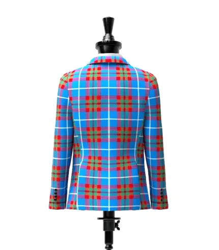 Edinburgh Tartan Jacket Back