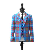 Edinburgh Tartan Jacket Front