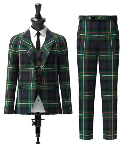 Ferguson Tartan Suit Front