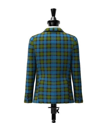 Fletcher Tartan Jacket Back