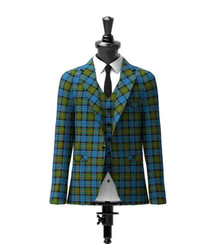 Fletcher Tartan Jacket Front