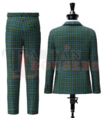 Fletcher Tartan Suit Back