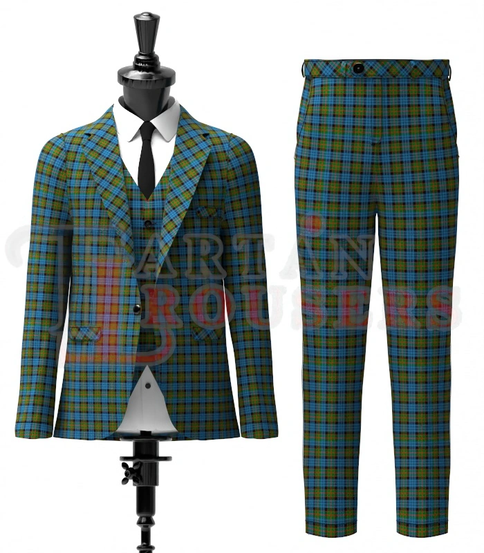 Fletcher Tartan Suit Front Fletcher Tartan Suit Front