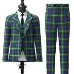 Forbes Tartan Suit Front