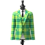 Galloway Hunting Tartan Jacket Front