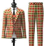 Gibson Tartan Suit Front