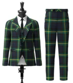 Gordon Tartan Suit Front