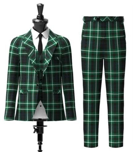 Graham Tartan Suit Front